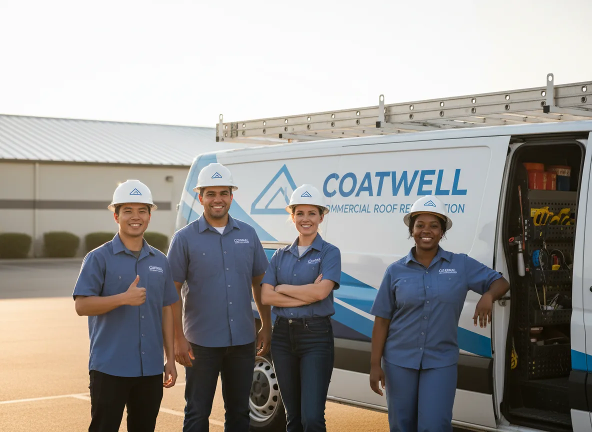 Commercial roof coating company in Wallaceton, PA